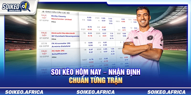 Soi Kèo Hôm Nay – Nhận Định Chuẩn Từng Trận Soi Kèo Hôm Nay – Nhận Định Chuẩn Từng Trận