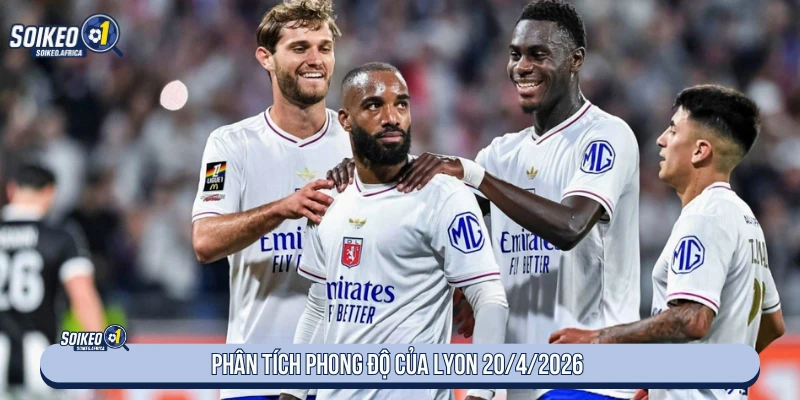 Soi Kèo Phạt Góc PSG Vs Lyon 01:45 20/4/2026 Ligue 1 Phân tích phong độ của Lyon 20/4/2026