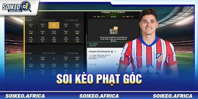 Dữ liệu kèo phạt góc trước trận