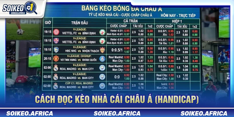 Cách Đọc Kèo Nhà Cái Dễ Hiểu Cho Người Mới Cách đọc kèo nhà cái châu Á