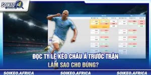 Đọc tỷ lệ kèo châu Á trước trận